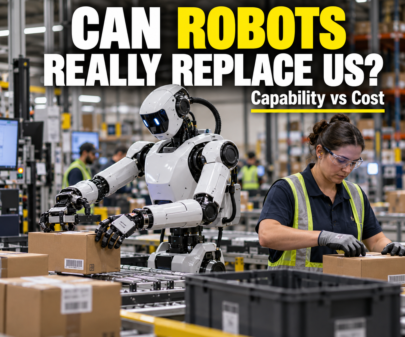 Robots Can Perform Many Physical Tasks — But Only 0.3% Are Cheaper Than Human Workers
